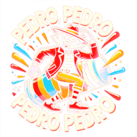 Nadruk Pedro, Pedro, Pedro - Przód